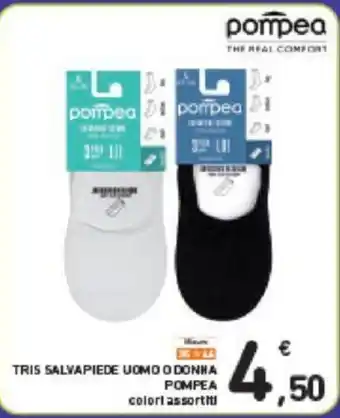 Conad TRIS SALVAPIEDE UOMO O DONNA POMPEA colori assortiti offerta