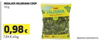Coop Coop insalata valeriana offerta