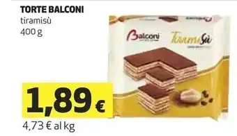 Coop Balconi torte offerta