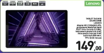 Conad TABLET TAB M10 ZAV0225SE LENOVO offerta