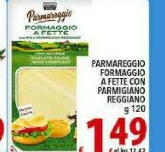 Iper Triscount Parmareggio Formaggio offerta