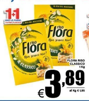 DEM FLORA RISO CLASSICO 1kg offerta