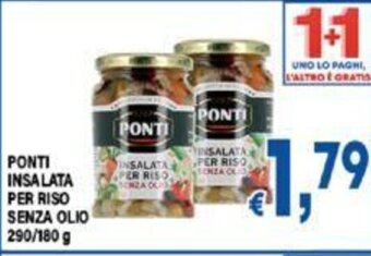 DEM PONTI INSALATA PER RISO SENZA OLIO 290/180 g offerta