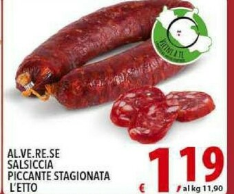 Iper Triscount Salsicce offerta