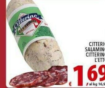 Iper Triscount Citterio Salame offerta