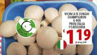 Iper Triscount Funghi champignon offerta