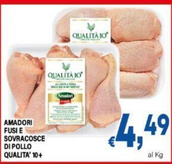 DEM AMADORI FUSI E SOVRACOSCE DI POLLO QUALITA' 10+ offerta