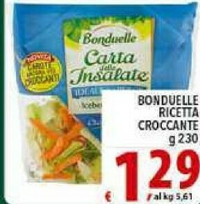 Iper Triscount Bonduelle Insalata offerta