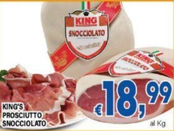 DEM KING'S PROSCIUTTO SNOCCIOLATO offerta