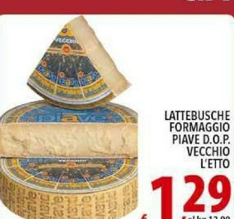 Lattebusche Formaggio