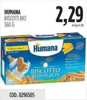 Humana Biscotti Bio 360g