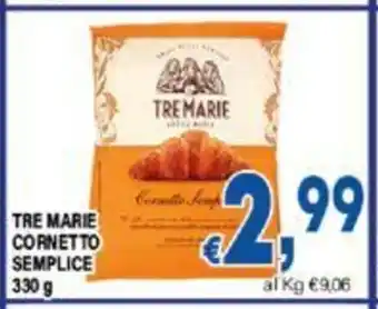 DEM TRE MARIE CORNETTO SEMPLICE 330 g offerta