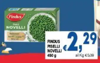 DEM FINDUS PISELLI NOVELLI 450 g offerta