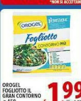 Iper Triscount Orogel Surgelati offerta
