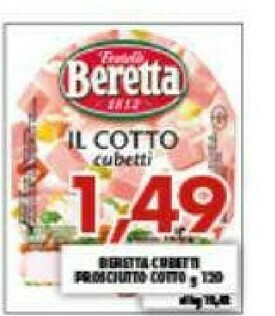 Gros Beretta Prosciutto cotto offerta