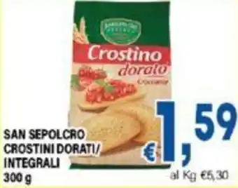 SAN SEPOLCRO CROSTINI DORATI/ INTEGRALI 300g