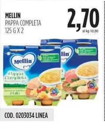 Mellin Pappa Completa 125g x 2