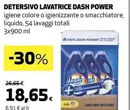 Coop Dash detersivo lavatrice offerta