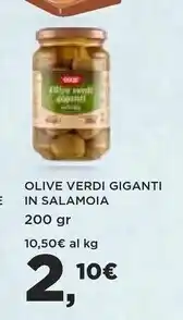 Coop Coop olive verdi giganti in salamoia offerta