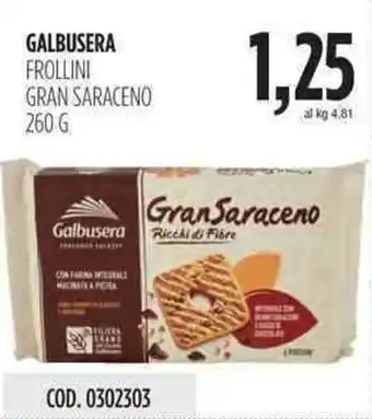 Galbusera Gran Saraceno Frollini 260g