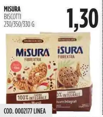 Carico Cash & Carry Misura Biscotti 230/330/350g offerta