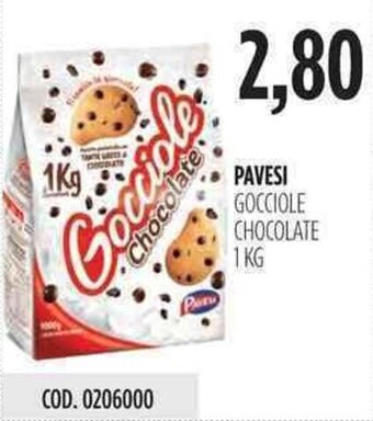 Carico Cash & Carry Pavesi Gocciole Chocolate 1kg offerta