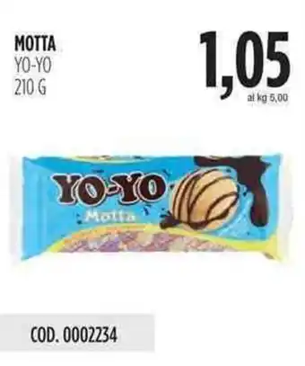 Carico Cash & Carry Motta Yo-yo 210g offerta