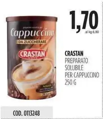 Crastan Preparato Solubile per Cappuccino 250g