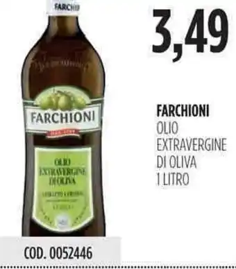 Carico Cash & Carry Farchioni Olio Extra Vergine di Oliva 1lt. offerta