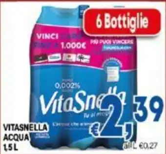 DEM VITASNELLA ACQUA 1,5L offerta