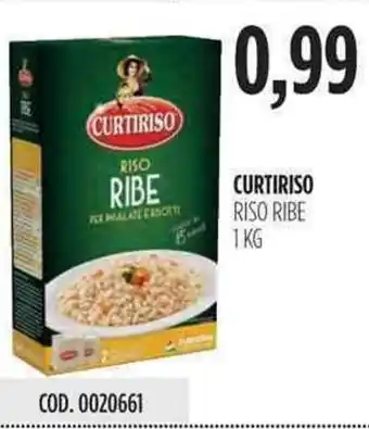 Carico Cash & Carry Curtiriso Riso Ribe 1kg offerta