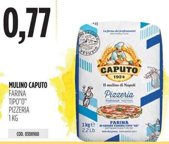 Carico Cash & Carry Mulino Caputo Farina Tipo "0" Pizzeria 1kg offerta