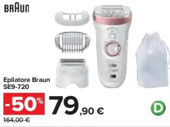 Carrefour Epilatore Braun SE9-720 offerta