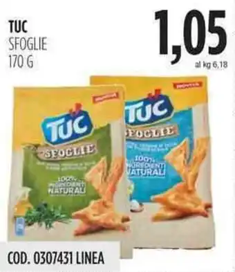 Carico Cash & Carry Tuc Sfoglie 170g offerta