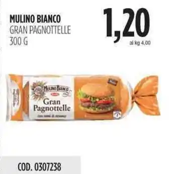 Carico Cash & Carry Mulino Bianco Gran Pagnottelle 300g offerta