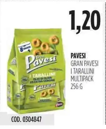 Carico Cash & Carry Pavesi Gran Pavesi 256g offerta
