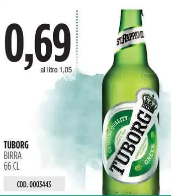 Carico Cash & Carry Tuborg Birra 66cl offerta
