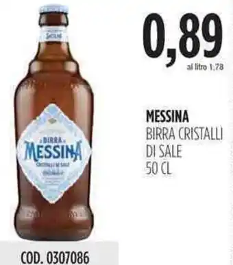 Messina Birra Cristalli di Sale 50cl