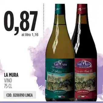 Carico Cash & Carry La Mura Vino 75cl offerta