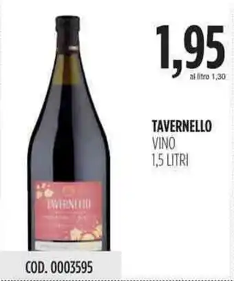 Carico Cash & Carry Tavernello Vino 1,5 litri offerta