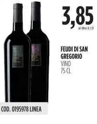 Carico Cash & Carry Feudi di San Gregorio Vino 75cl offerta