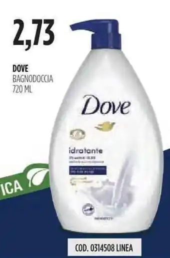 Carico Cash & Carry Dove Bagnodoccia 720ml offerta