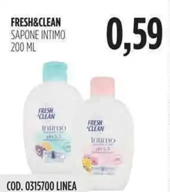Carico Cash & Carry Fresh & Clean Sapone Intimo 200ml offerta