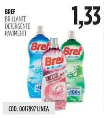 Bref Brillante Detergente Pavimenti