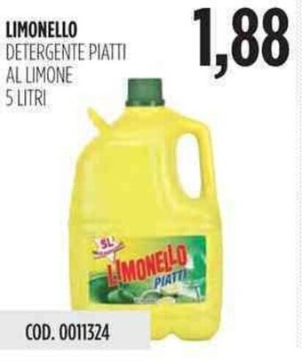 Carico Cash & Carry Limonello Detergente Piatti Al Limone 5 litri offerta
