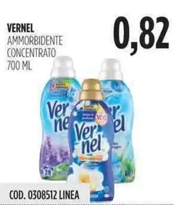 Carico Cash & Carry Vernel Ammorbidente Concentrato 700ml offerta