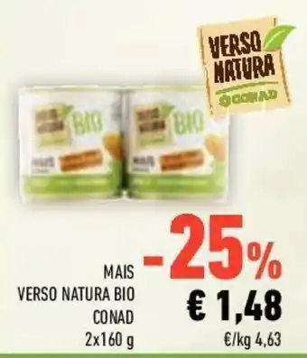 Conad Conad Verso Natura Bio Mais 2x160g offerta