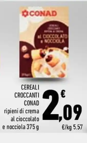 Conad Conad Cereali Croccanti 375g offerta