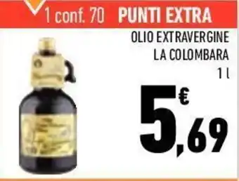 Conad La Colombara Olio Extravergine 1l offerta