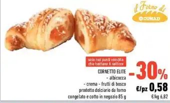 Conad Cornetto Elite 85g offerta